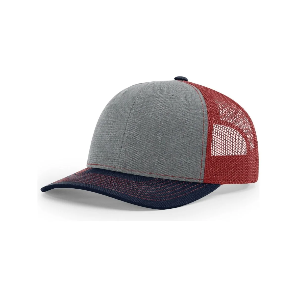 Richardson 112 Snapback Trucker Cap | Structured Mesh Back Hat - Image 14