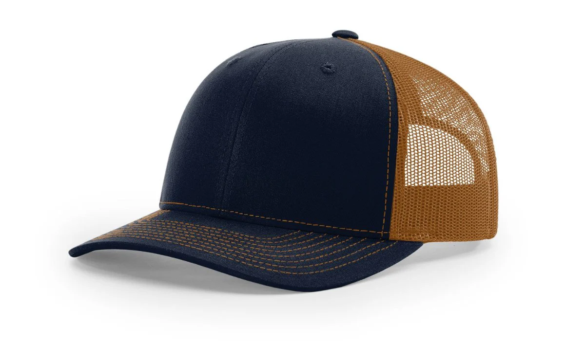 Richardson 112 Snapback Trucker Cap | Structured Mesh Back Hat - Image 150