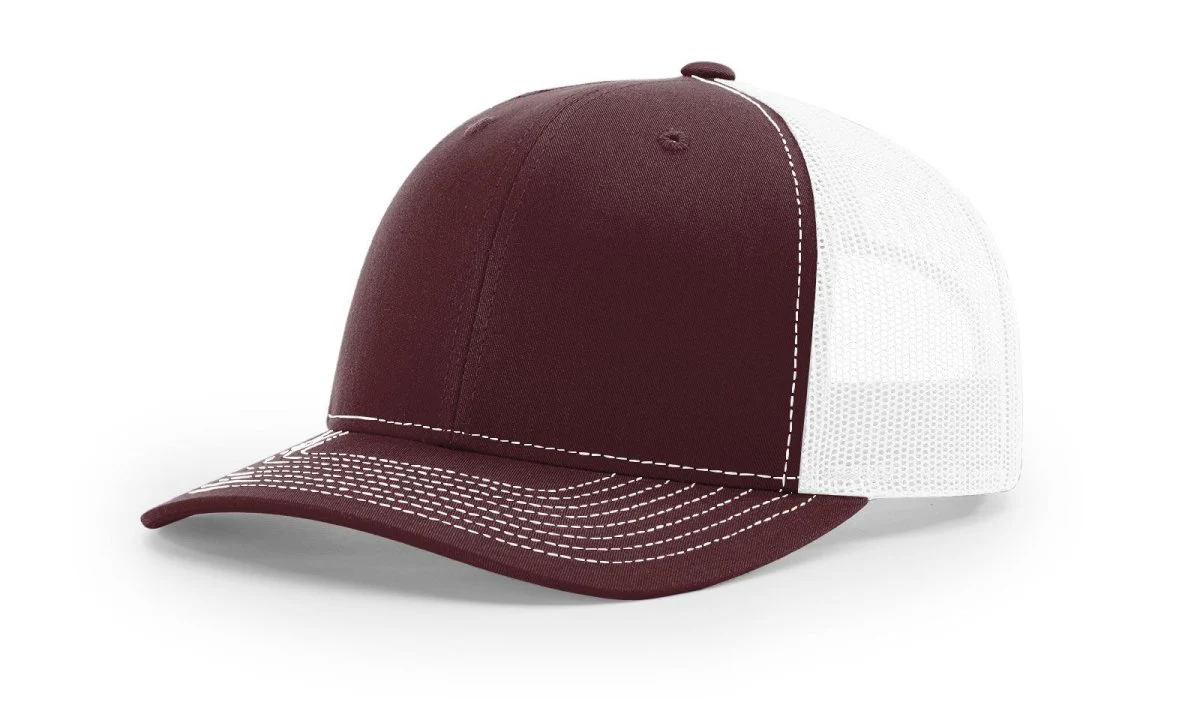 Richardson 112 Snapback Trucker Cap | Structured Mesh Back Hat - Image 152