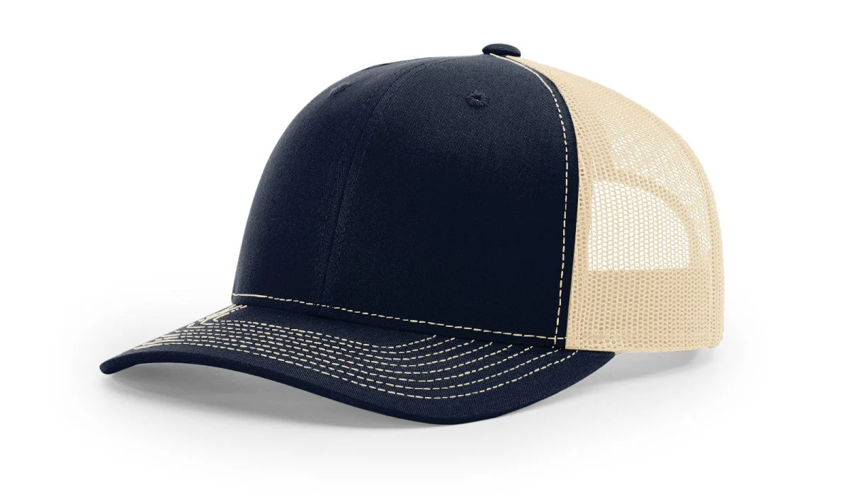 Richardson 112 Snapback Trucker Cap | Structured Mesh Back Hat - Image 153