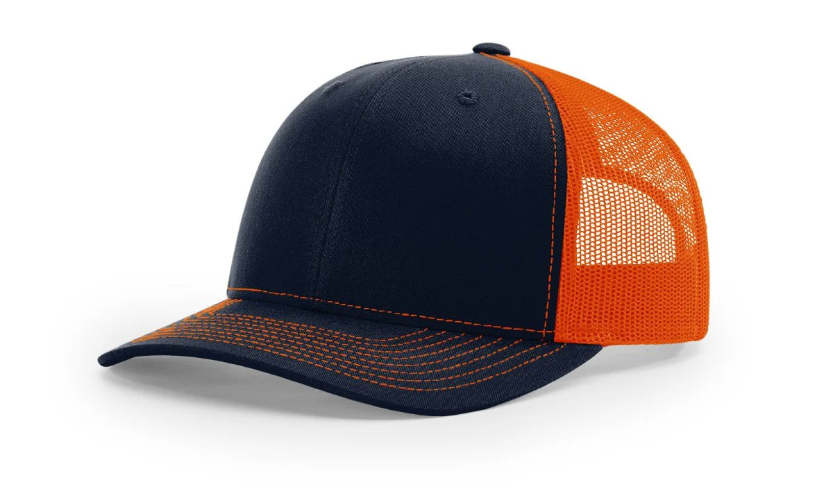 Richardson 112 Snapback Trucker Cap | Structured Mesh Back Hat - Image 154