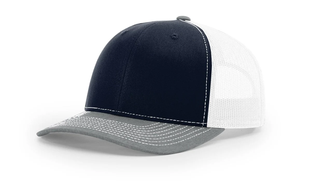 Richardson 112 Snapback Trucker Cap | Structured Mesh Back Hat - Image 156