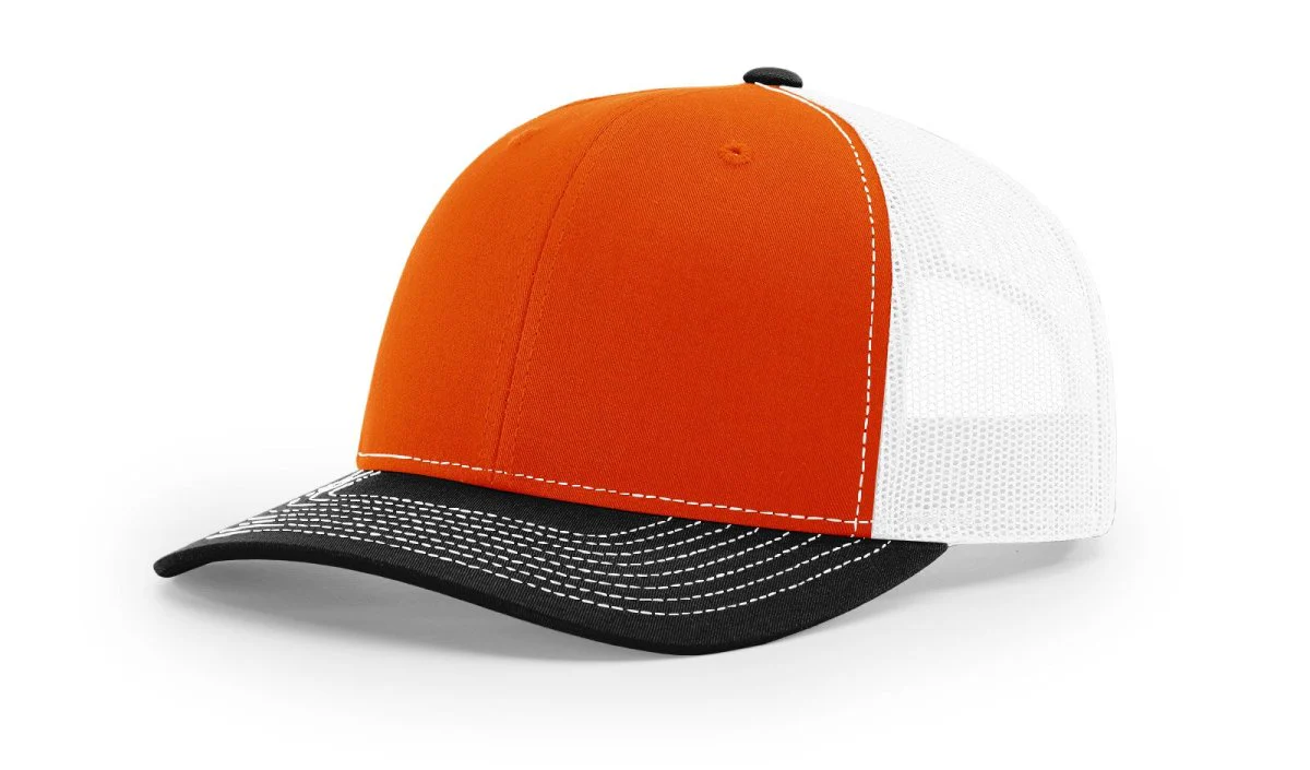 Richardson 112 Snapback Trucker Cap | Structured Mesh Back Hat - Image 159