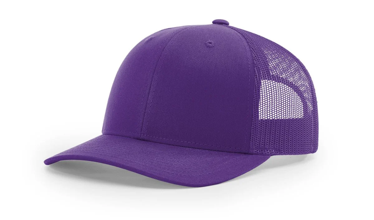 Richardson 112 Snapback Trucker Cap | Structured Mesh Back Hat - Image 160