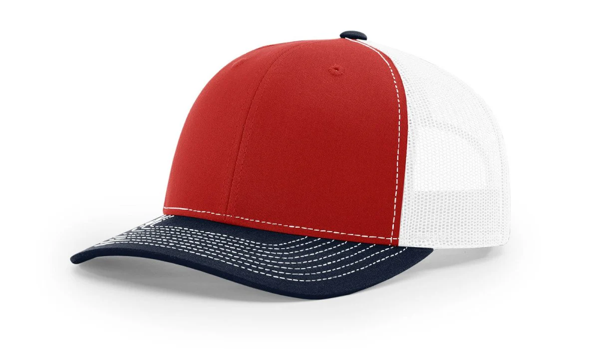 Richardson 112 Snapback Trucker Cap | Structured Mesh Back Hat - Image 167