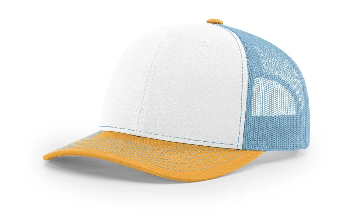 Richardson 112 Snapback Trucker Cap | Structured Mesh Back Hat - Image 177