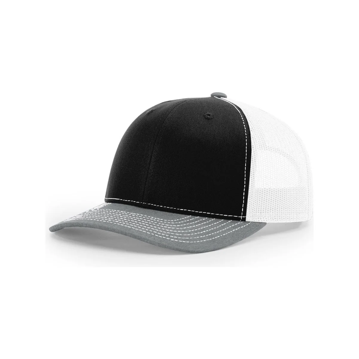 Richardson 112 Snapback Trucker Cap | Structured Mesh Back Hat - Image 5