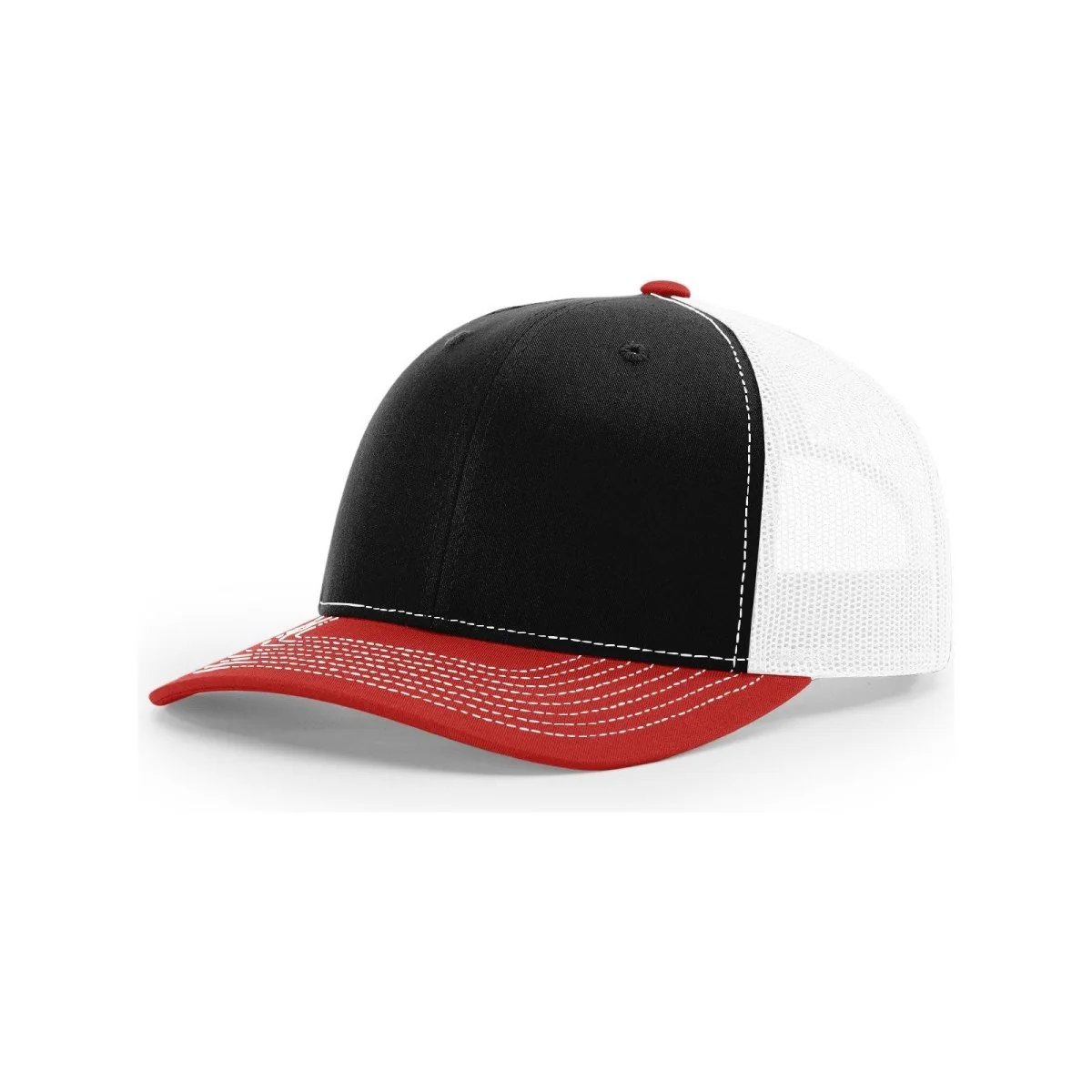 Richardson 112 Snapback Trucker Cap | Structured Mesh Back Hat - Image 6