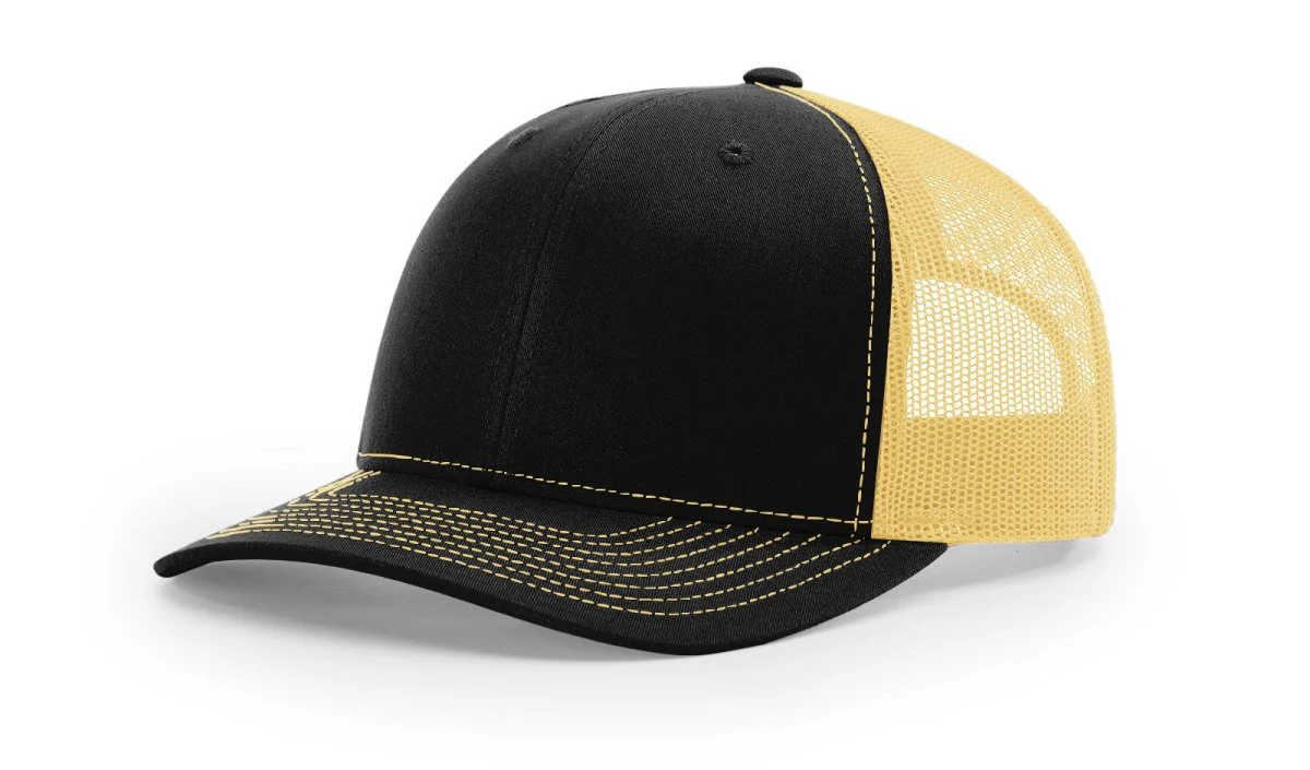 Richardson 112 Snapback Trucker Cap | Structured Mesh Back Hat - Image 90