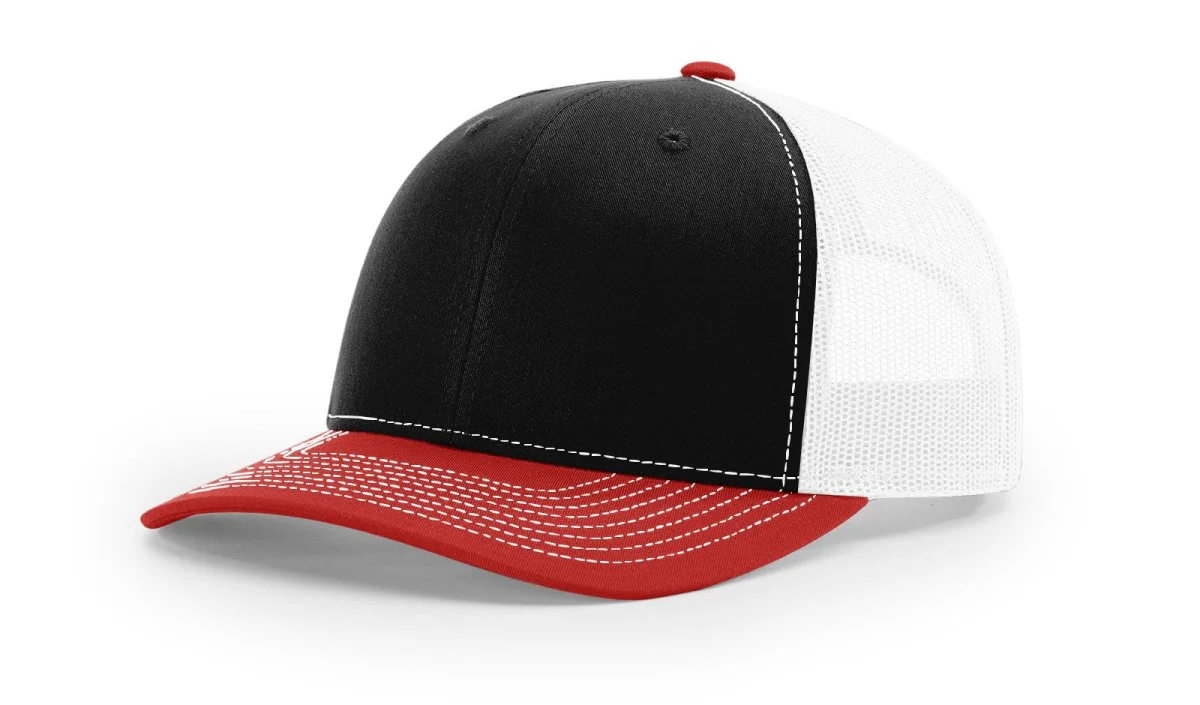 Richardson 112 Snapback Trucker Cap | Structured Mesh Back Hat - Image 93
