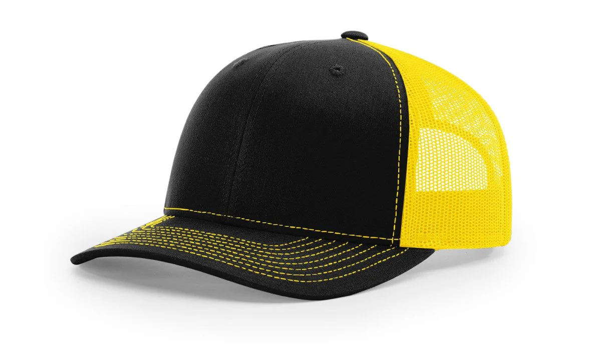 Richardson 112 Snapback Trucker Cap | Structured Mesh Back Hat - Image 94