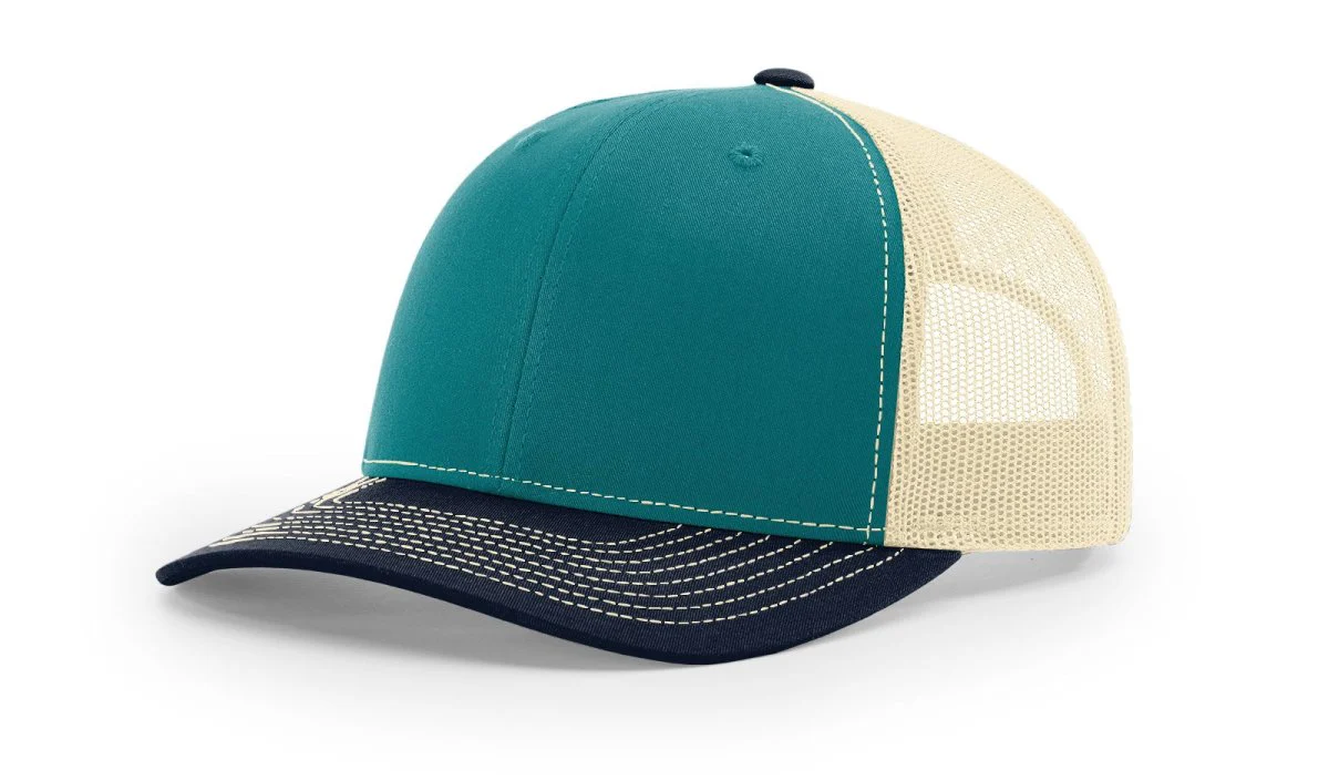 Richardson 112 Snapback Trucker Cap | Structured Mesh Back Hat - Image 95