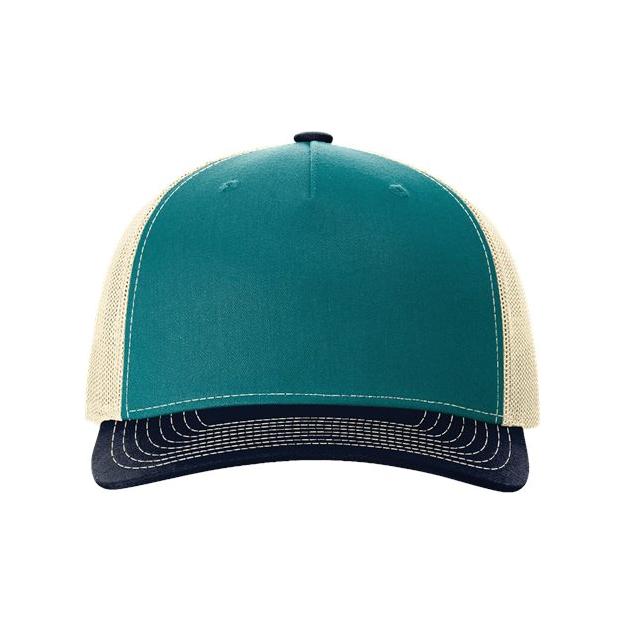 Richardson Five-Panel Trucker Cap - Richardson 112FP - Image 5