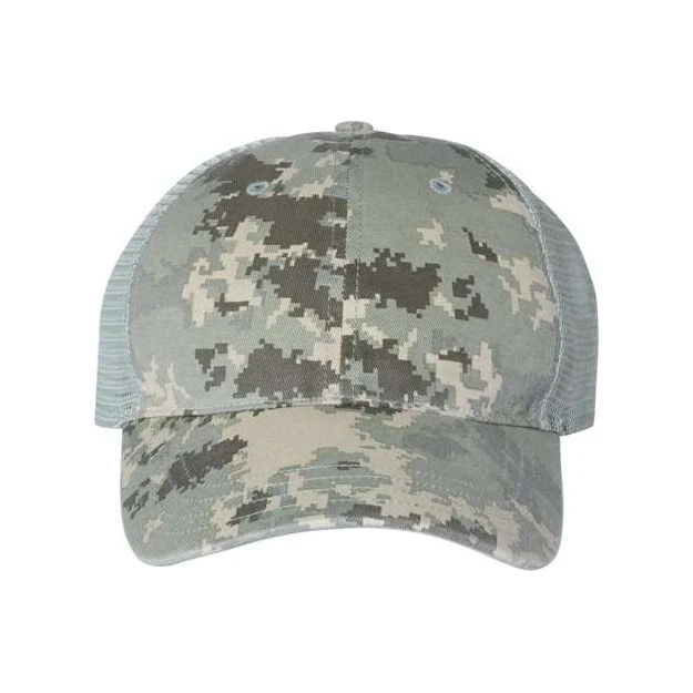 Richardson Garment Washed Printed Trucker Cap - Richardson 111P - Image 33