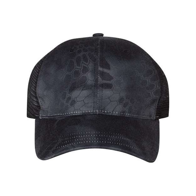 Richardson Garment Washed Printed Trucker Cap - Richardson 111P - Image 4