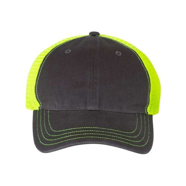 Richardson Garment-Washed Trucker Cap - Richardson 111 - Image 8