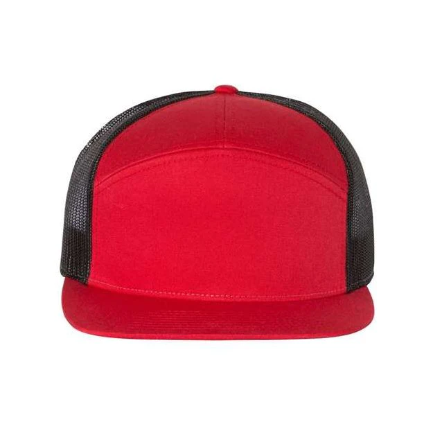 Richardson Seven-Panel Trucker Cap - Richardson 168 - Image 16