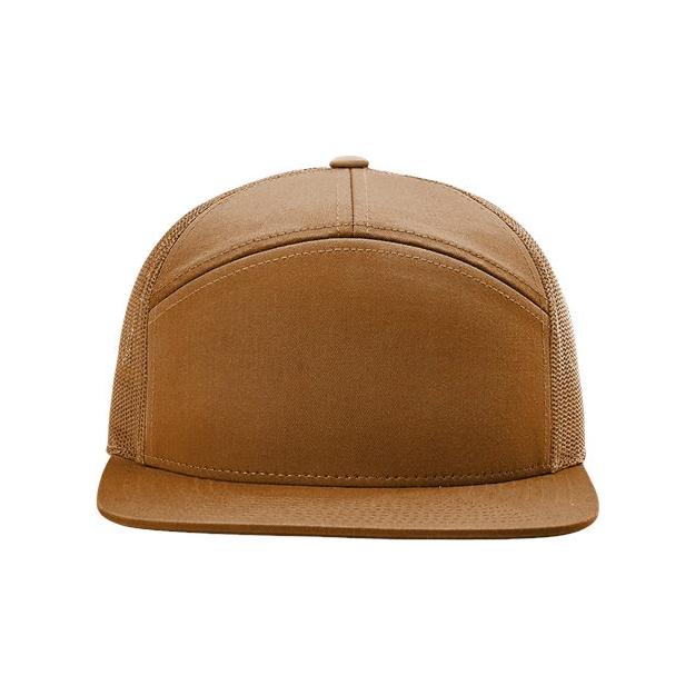 Richardson Seven-Panel Trucker Cap - Richardson 168 - Image 5