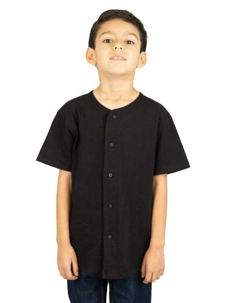 Shaka Wear Youth Baseball Jersey - Shaka Wear SHBBJY - Image 2