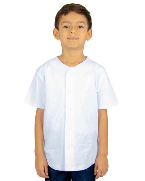 Shaka Wear Youth Baseball Jersey - Shaka Wear SHBBJY - Image 6