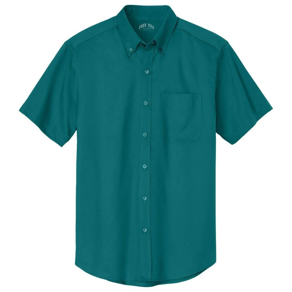 Wholesale Men’s Short-Sleeve Easy-Care Button-Up Shirt | Professional Uniform Shirt for Offices, Restaurants & Schools - Image 25